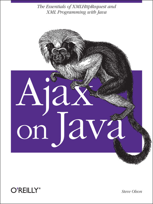 Title details for Ajax on Java by Steven Douglas Olson - Wait list
